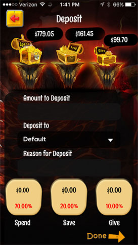 a screenshot of the DragonBank app